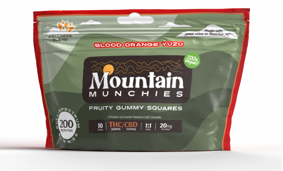 Blood Orange Yuzu 1:1 Gummies